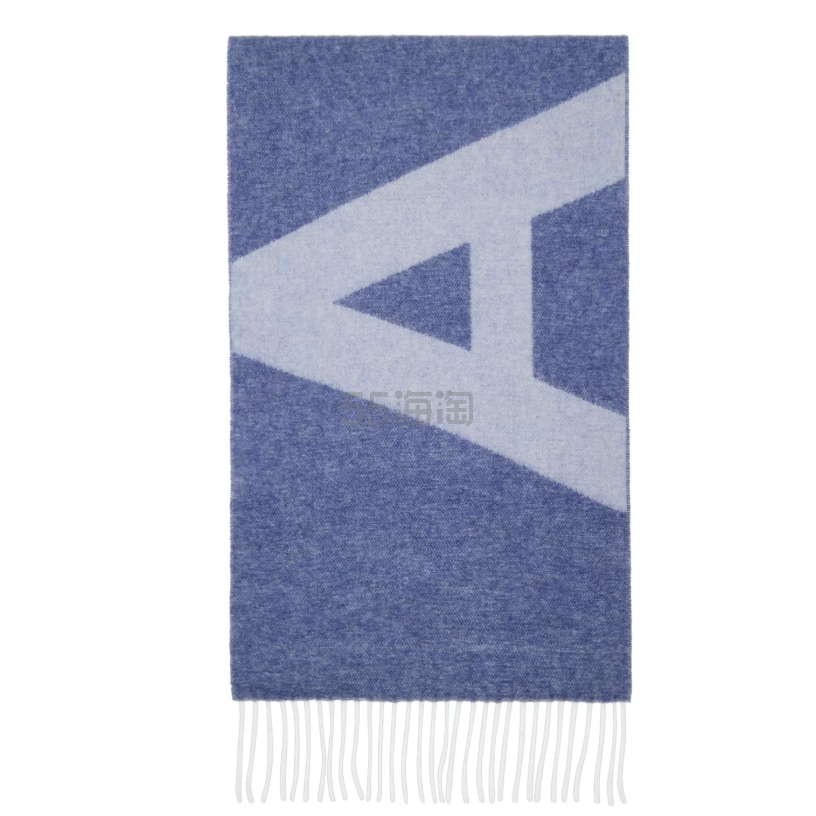 A.P.C. 蓝色 Malo 围巾