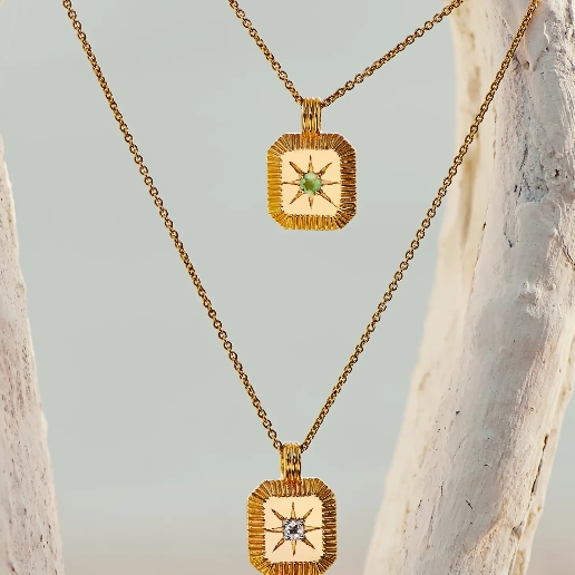 升级！Missoma 英国官网：中古风饰品夏日再降 玫瑰同款硬币项链£92