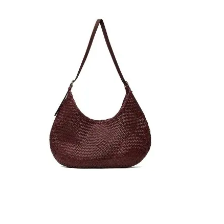 Dragon Diffusion Burgundy Luna Piena 编织包