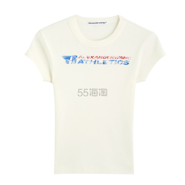 ALEXANDERWANG.T Logo 印花棉质T恤