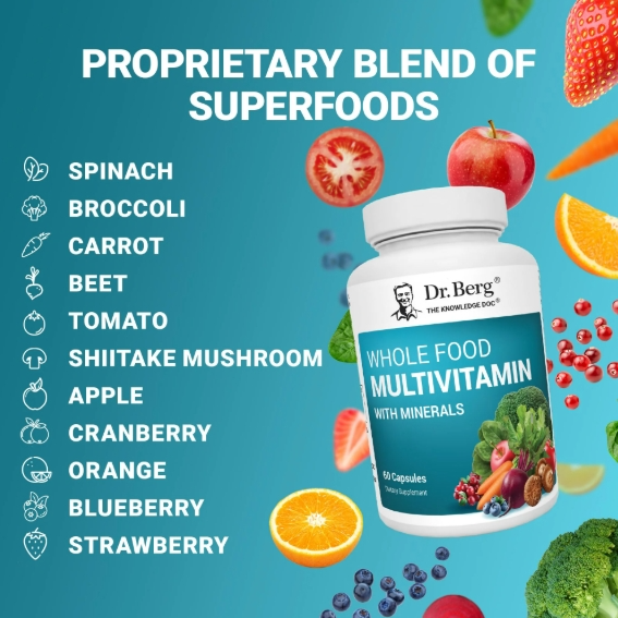 Dr Berg：复合维生素热卖 儿童复合维生素$24