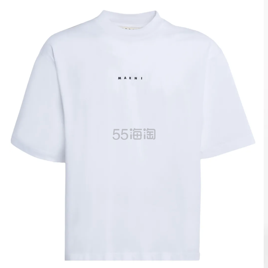 白鹿同款！Marni 白色T恤