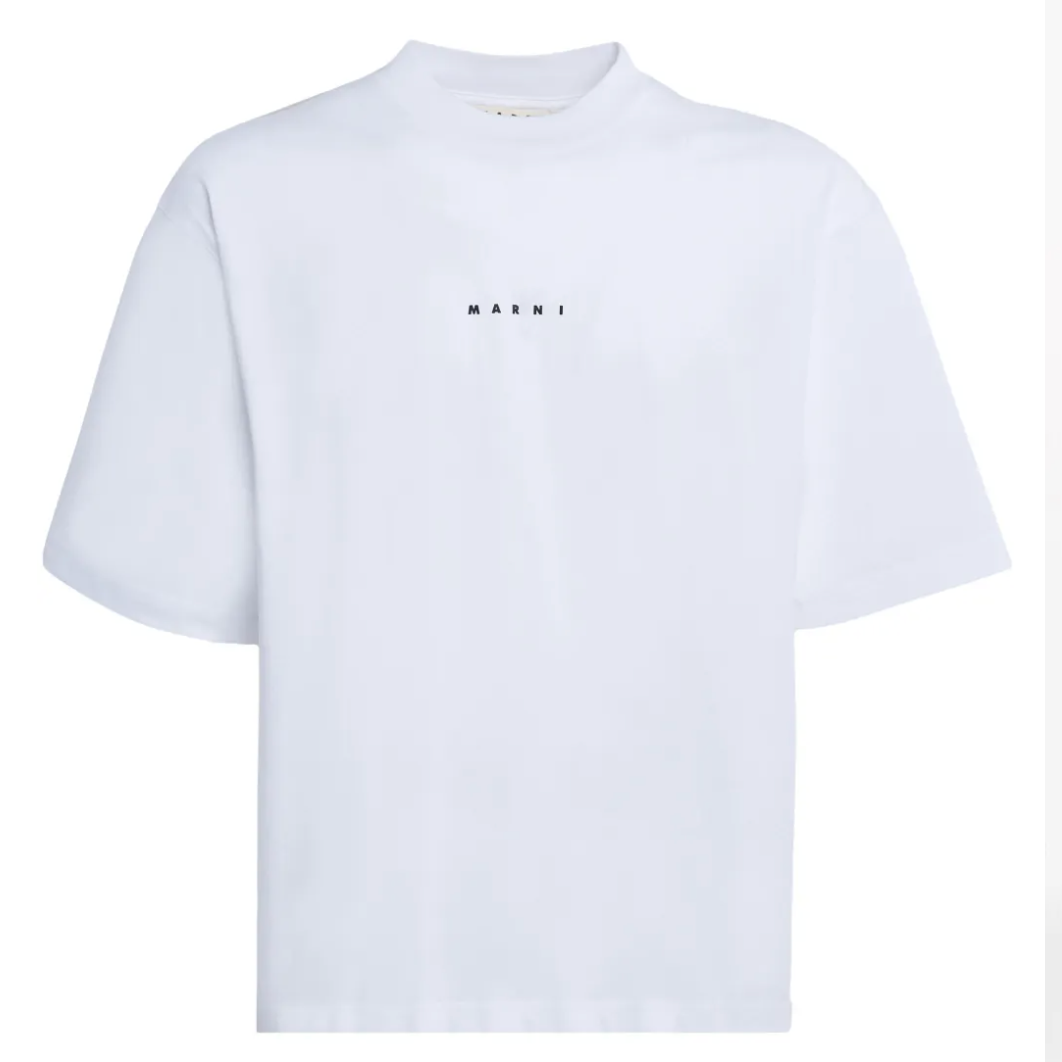 白鹿同款！Marni 白色T恤