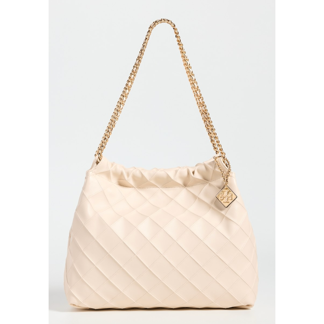 Tory Burch 奶油色垃圾袋包
