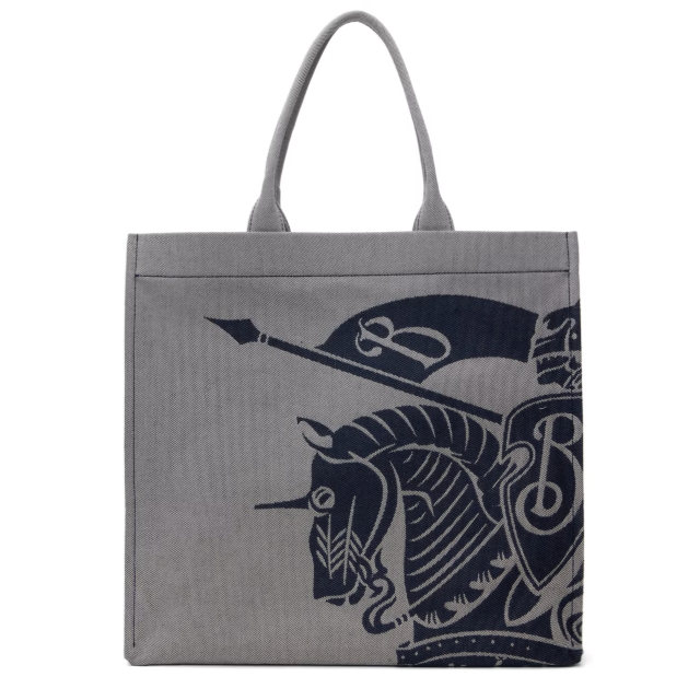 Burberry Navy Medium EKD 托特包