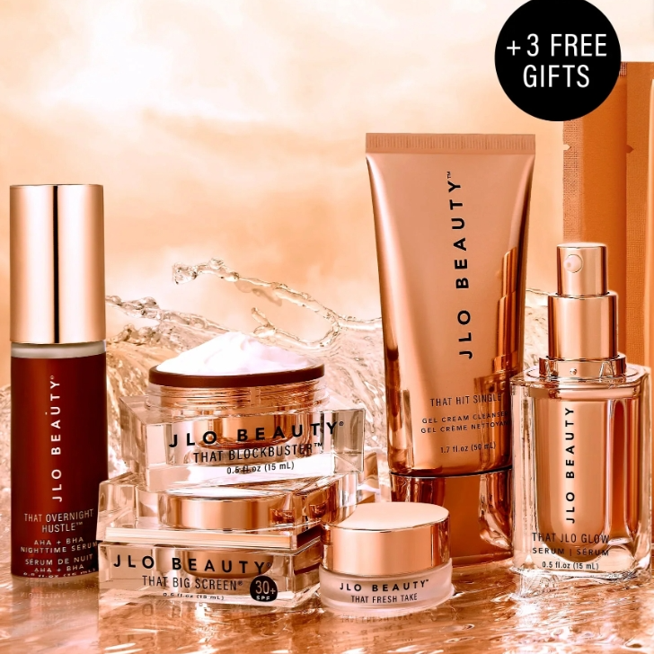 JLo Beauty：年中护肤大促！豪华6件护肤套装热卖
