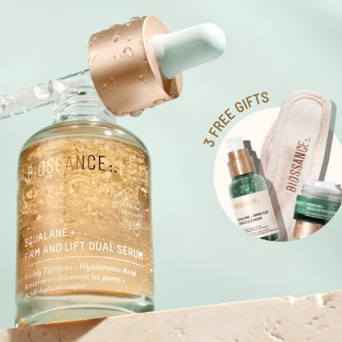 BIOSSANCE 角鲨烷+紧致提升双重精华30ml