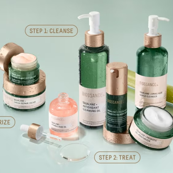 Biossance：自组套装三部曲 护肤一套搞定