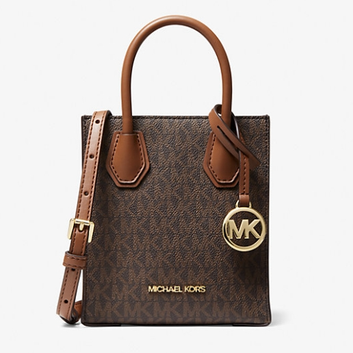 2件额外8折！Michael Kors 老花琴谱包 棕色