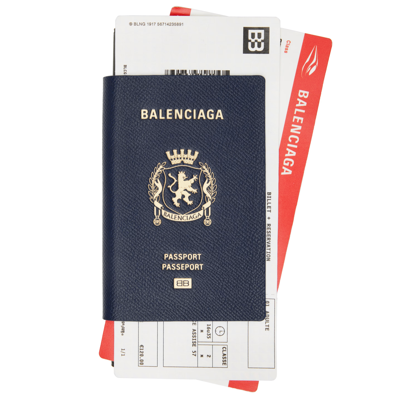 Balenciaga 护照长款钱包