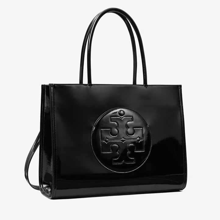 通勤绝配！Tory burch 汤丽柏琦 Ella 小号漆皮托特包