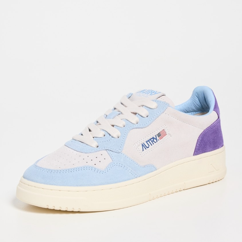 Aury 麂皮小白鞋