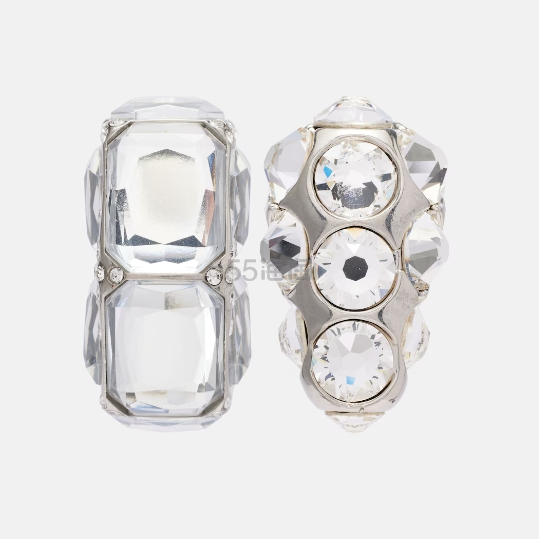 ACNE STUDIOS Asymmetric 水晶耳钉