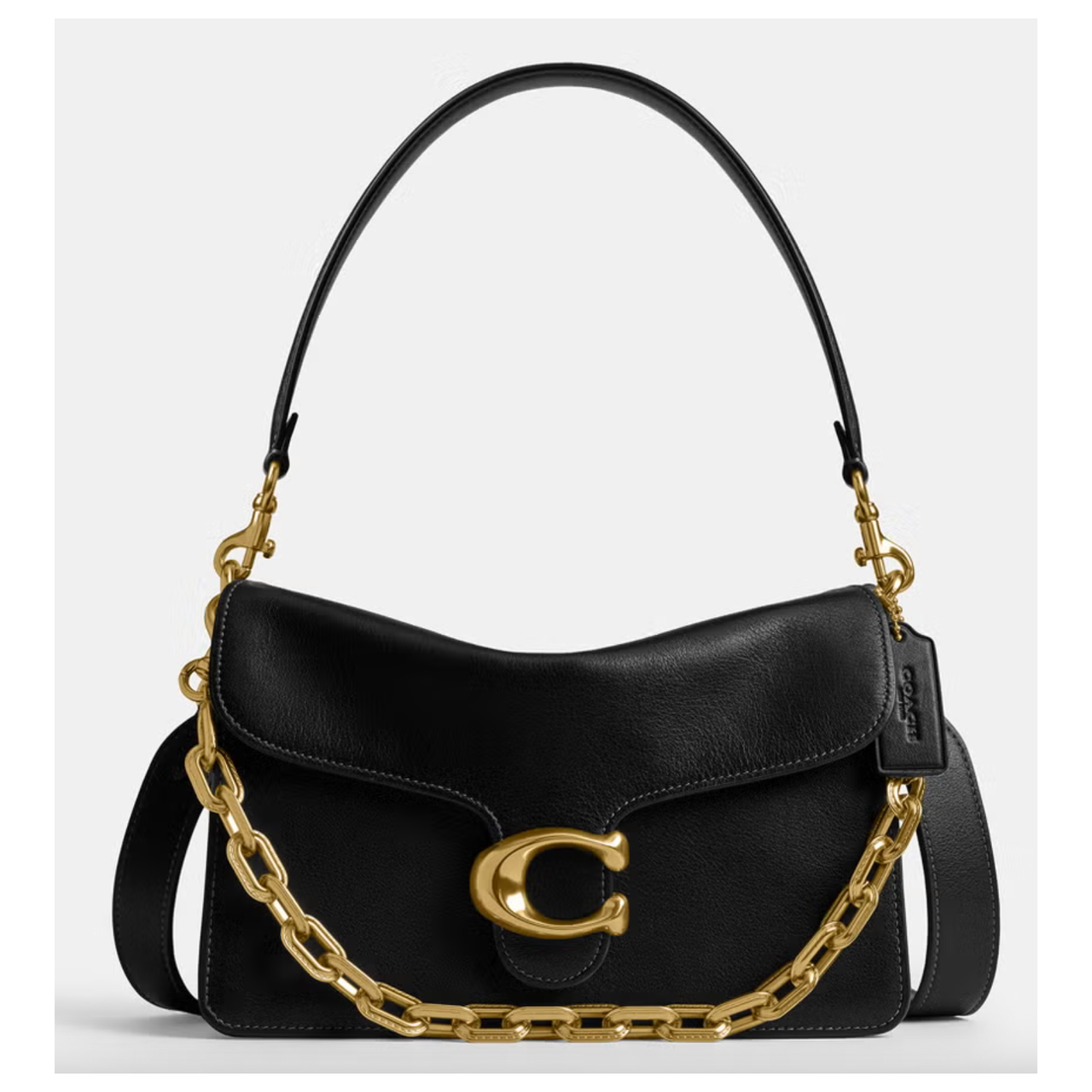 Coach Chain Tabby Leather 单肩包