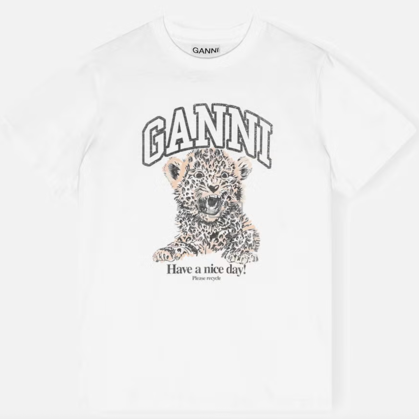 Ganni 白色T恤