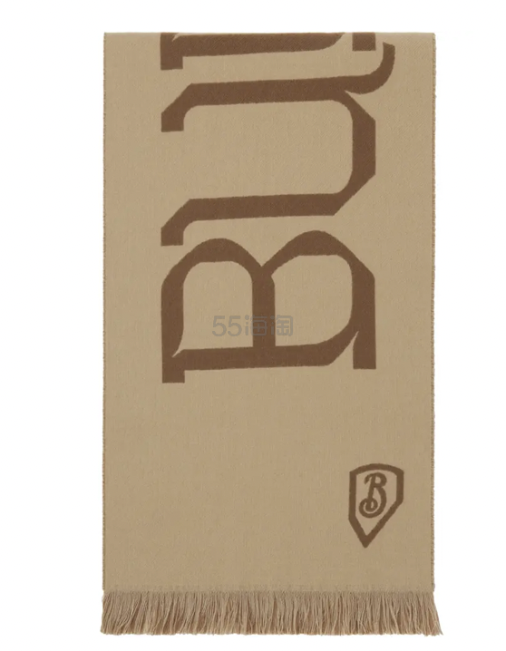 Burberry Logo 羊毛围巾