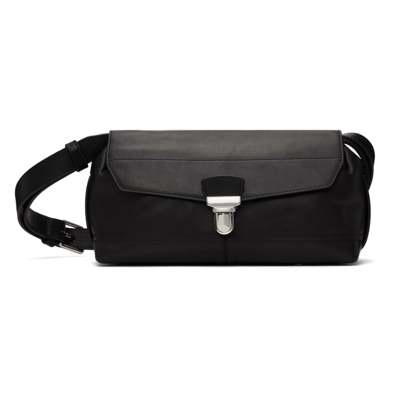 港站定价优势！LEMAIRE 黑色小号 Gear 单肩包