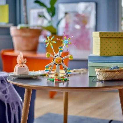 Lego 美国官网：新赠品来袭 可爱摩天轮烟花庆典