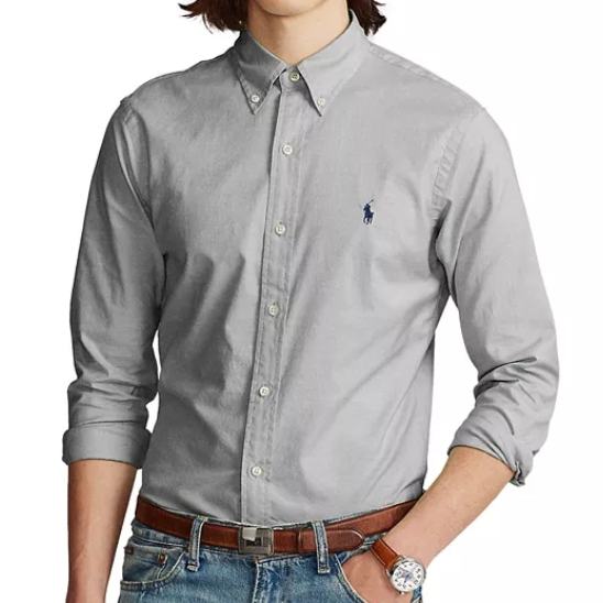 2色可选！Polo Ralph Lauren 拉夫劳伦 弹力牛津衬衫
