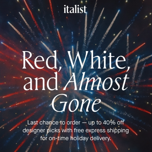 Italist：独立日大促 红白蓝时尚合辑 Max Mara 高腰短裤$200