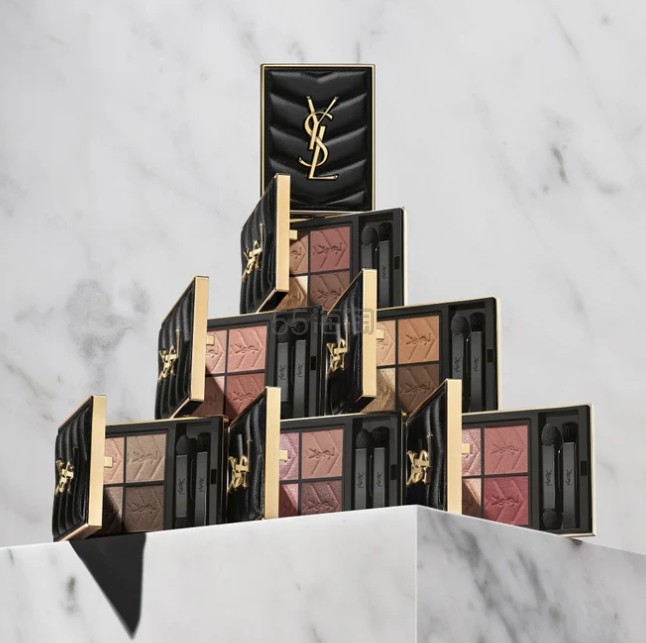多色可选！YSL 圣罗兰 皮革眼影盘