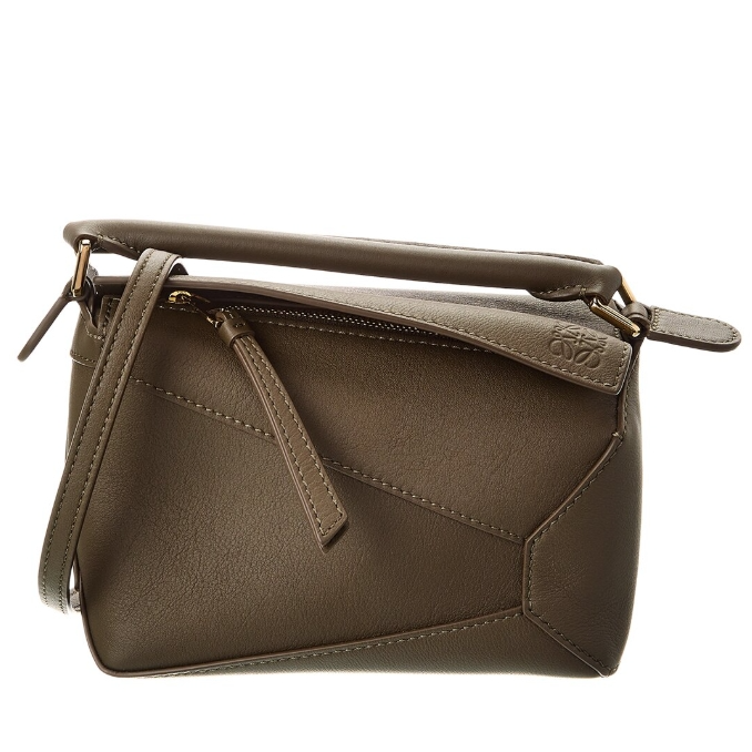 库存浅！Loewe 罗意威 Puzzle 迷你斜挎包