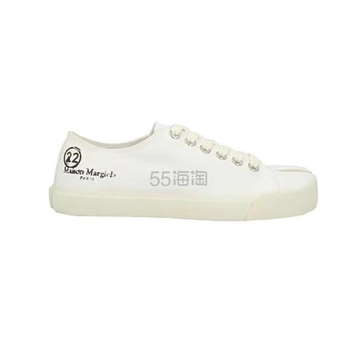 MAISON MARGIELA  马吉拉白色帆布tabi 小白鞋