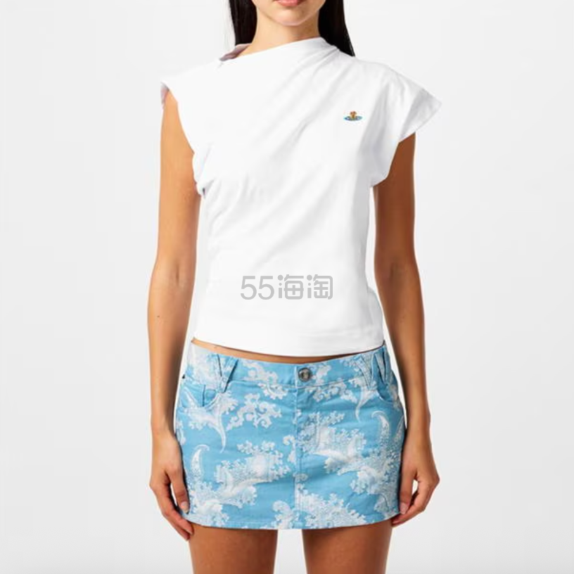 赵昭仪同款！Vivienne Westwood 西太后 Hebo 不对称上衣