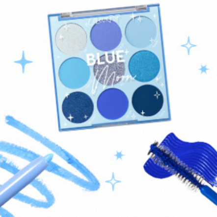 ColourPop 卡拉泡泡：7月幸运蓝色系热卖！入手眼影、眼线笔等