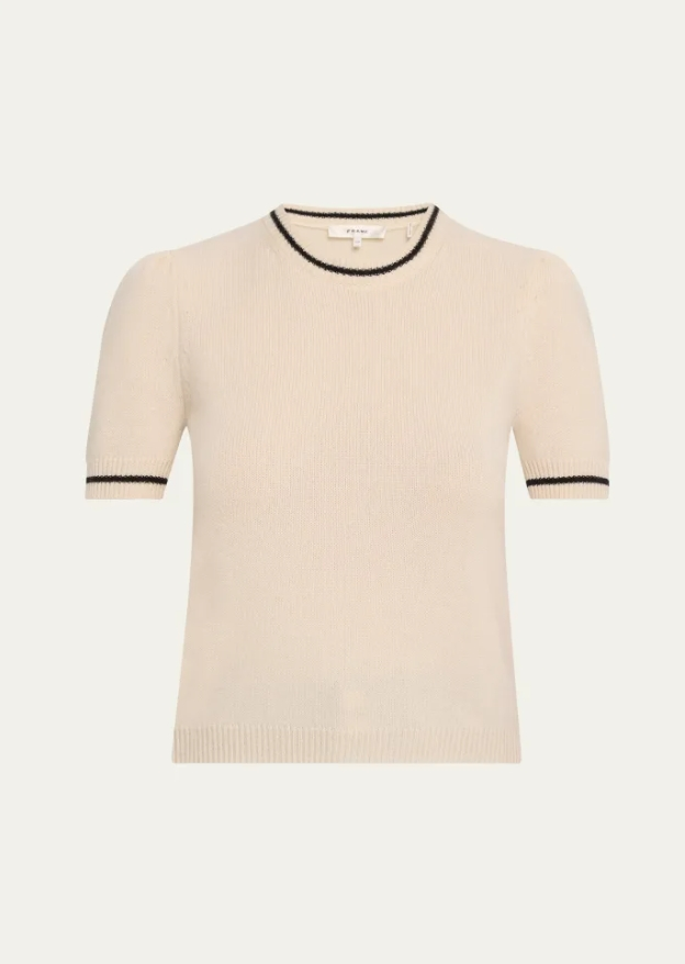 FRAME 羊绒褶皱毛衣