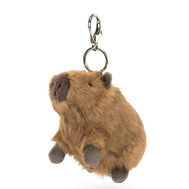 太萌了！jellycat 卡皮巴拉 钥匙链