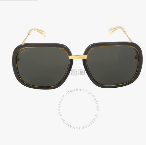 Gucci 灰色方形女士太阳镜