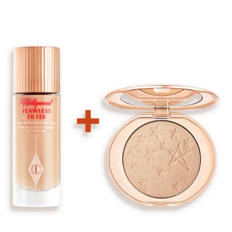Charlotte Tilbury 星光滤镜粉底+高光套装