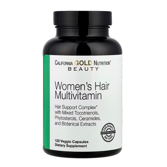 iHerb：California Gold Nutrition 头发多维生素素食胶囊