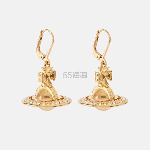 VIVIENNE WESTWOOD 西太后金色土星吊坠耳环