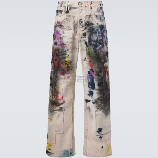 上新！ACNE STUDIOS 1981 做旧涂鸦牛仔裤
