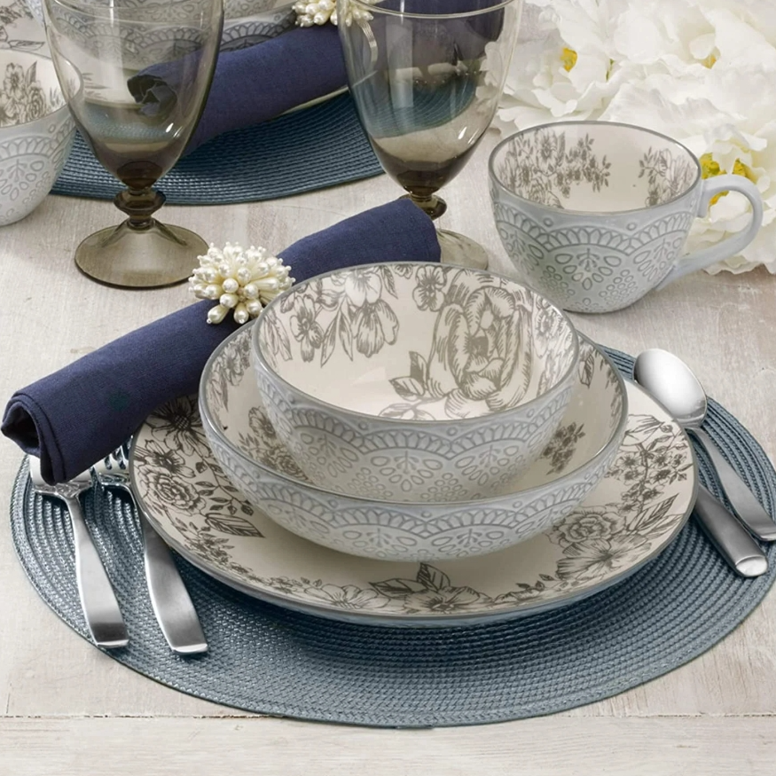 Walmart：家居多品牌餐具促销 餐具12件套$13