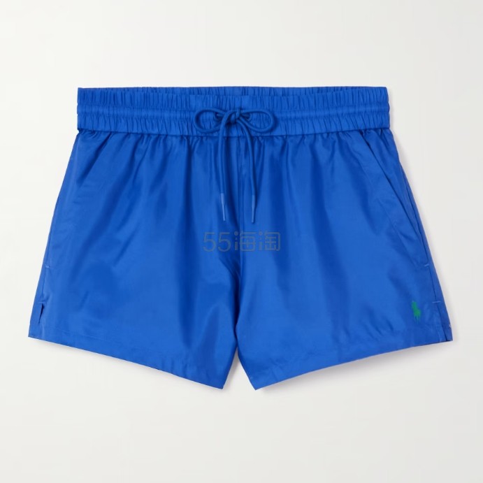 POLO RALPH LAUREN 拉夫劳伦蓝色徽标短裤