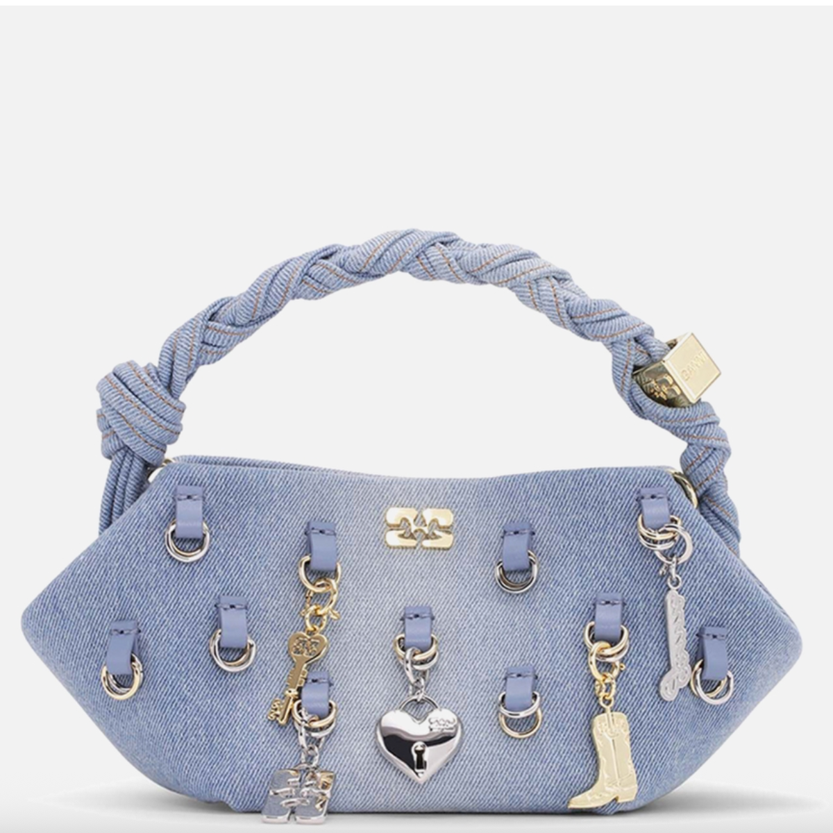 Ganni Washed Denim Bou 包包