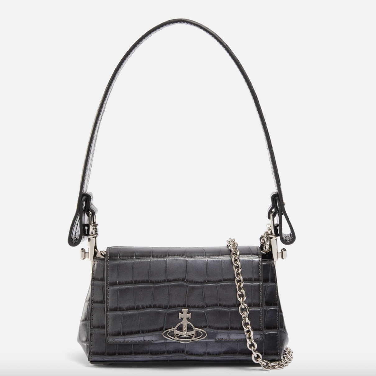 Vivienne Westwood 西太后 Hazel 鳄鱼纹单肩包