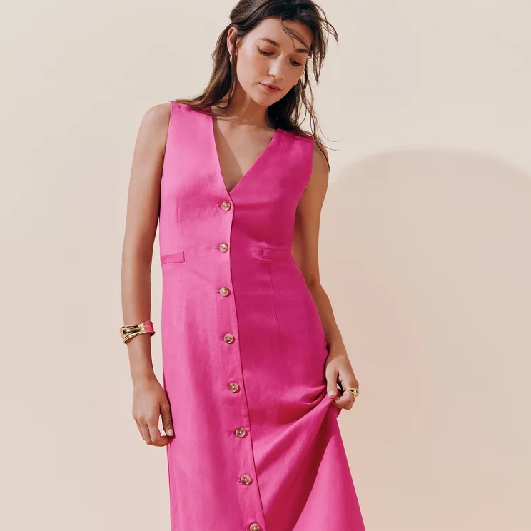 Ann Taylor：独立日大促！美衣清仓 褶裥圆领上衣$27