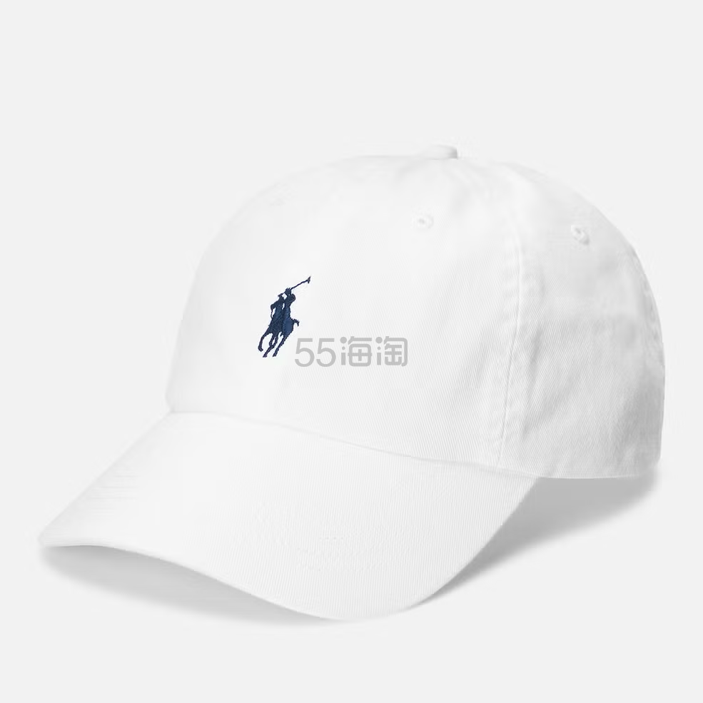 POLO RALPH LAUREN 拉夫劳伦徽标白色棒球帽