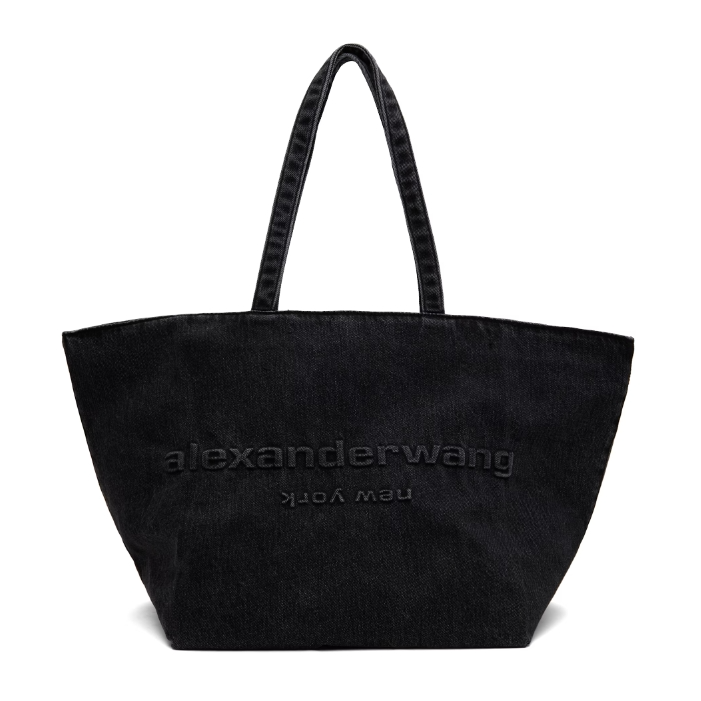 中站含税！Alexander Wang 灰色 Punch 托特包