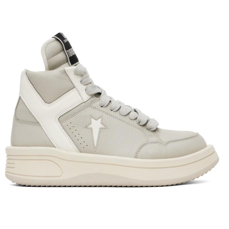 Rick Owens DRKSHDW 灰色 Converse 联名 TURBOWPN 高帮运动鞋