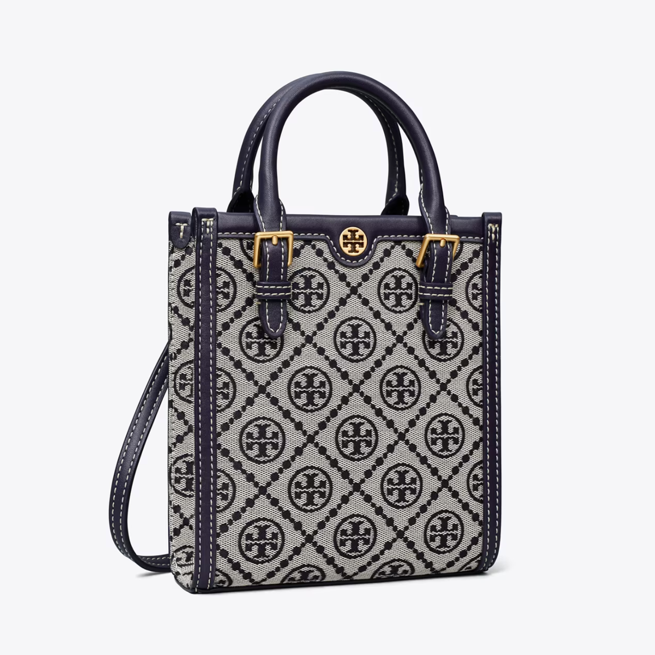 Tory Burch 汤丽柏琦 mini T MONOGRAM 老花迷你琴谱包