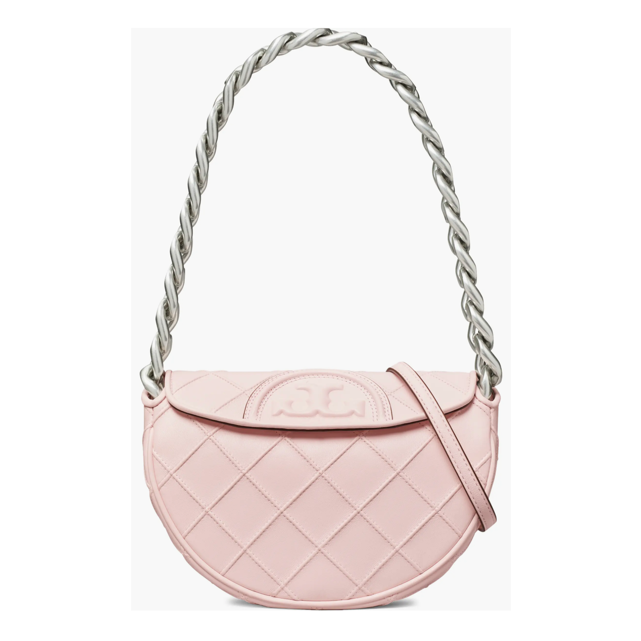 Tory Burch Mini Fleming Soft Crescent 汤丽柏琦单肩包