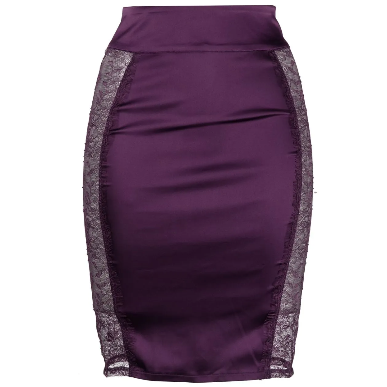 Maison Close 侧蕾丝边半身裙