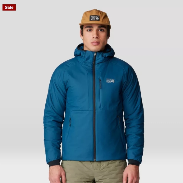 Mountain Hardwear Kor Stasis 连帽拉链外套 男款