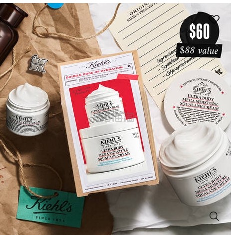 Kiehl's  高保湿2件套