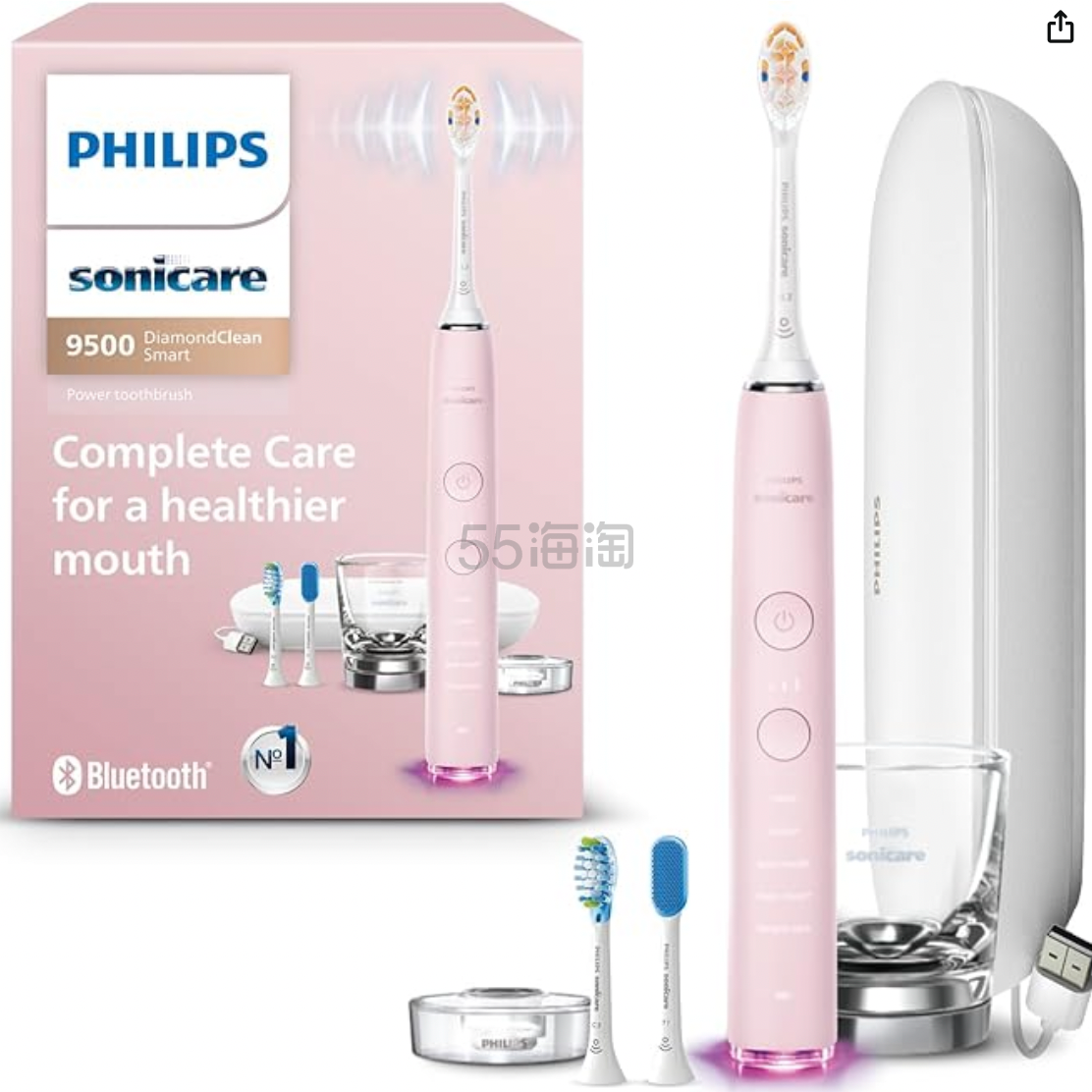 史低价！Philips 钻石系列9500电动牙刷